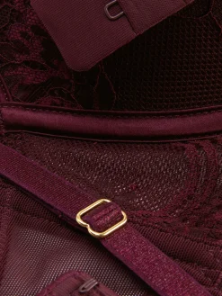 Soutiens-Gorge|Primark Soutien-gorge Push-up En Dentelle à Armatures Bordeaux