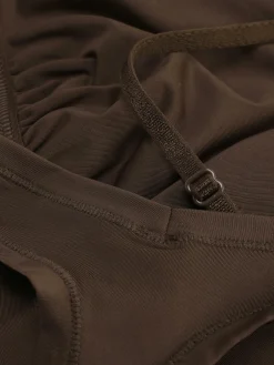 Ensembles Lingerie|Primark Soutien-gorge Triangle Et String En Microfibre Figue