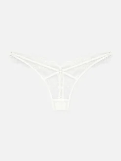 Culotte|Primark String De Mariée En Dentelle Ivoire