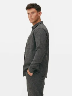 Chemises|Primark Surchemise Avec Poche Plaquée Kem Anthracite chiné