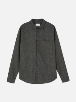 Chemises|Primark Surchemise Avec Poche Plaquée Kem Anthracite chiné