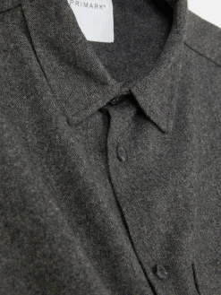 Chemises|Primark Surchemise Avec Poche Plaquée Kem Anthracite chiné