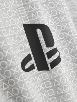 Sweats À Capuche Et Sweat-Shirts|Primark Sweat à Capuche à Logo PlayStation Gris chiné