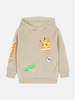 Sweats À Capuche Et Sweat-Shirts|Primark Sweat à Capuche à Motif Graffiti Pokémon Pikachu Grège