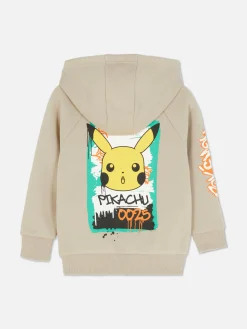 Sweats À Capuche Et Sweat-Shirts|Primark Sweat à Capuche à Motif Graffiti Pokémon Pikachu Grège