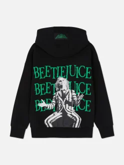 Beetlejuice|Tout Halloween|Primark Sweat à Capuche à Motifs Multiples Beetlejuice Noir