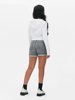 Sweats À Capuche Et Sweat-Shirts|Primark Sweat à Capuche Court New York Blanc