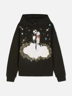 The Nightmare Before Christmas|Tout Halloween|Primark Sweat à Capuche Disney L'Étrange Noël De Monsieur Jack De Tim Burton Noir