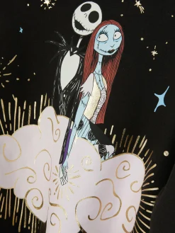 The Nightmare Before Christmas|Tout Halloween|Primark Sweat à Capuche Disney L'Étrange Noël De Monsieur Jack De Tim Burton Noir