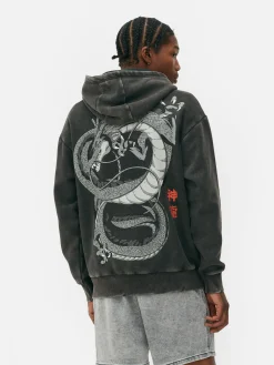 T-Shirts Et Sweat-Shirts À Motifs|Sweats À Capuche Et Sweat-Shirts|Primark Sweat à Capuche Dragon Ball Z Shenron Noir