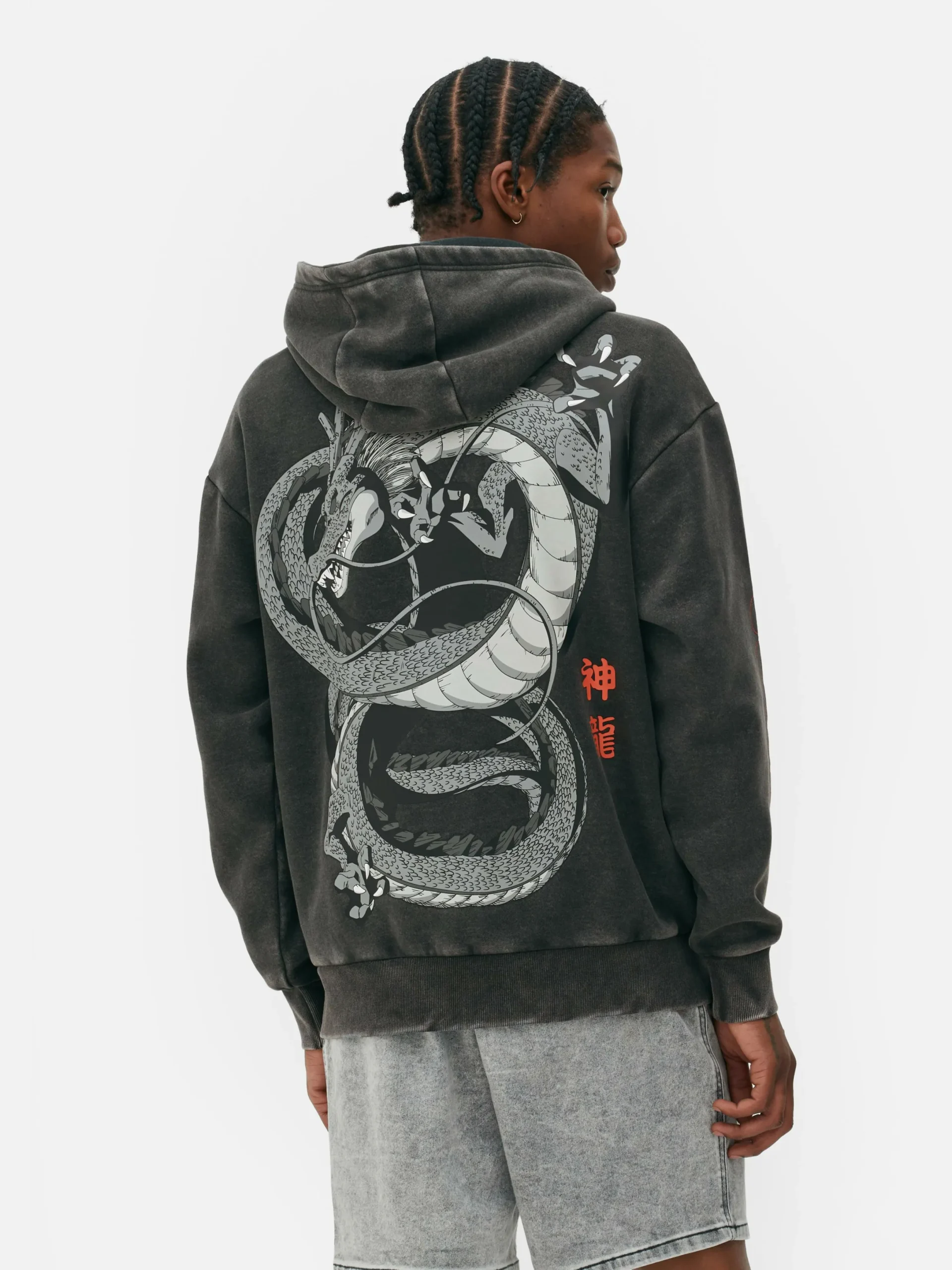 T-Shirts Et Sweat-Shirts À Motifs|Sweats À Capuche Et Sweat-Shirts|Primark Sweat à Capuche Dragon Ball Z Shenron Noir