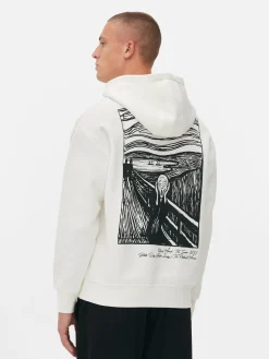 Tout Halloween|T-Shirts Et Sweat-Shirts À Motifs|Primark Sweat à Capuche Edvard Munch Le Cri Écru
