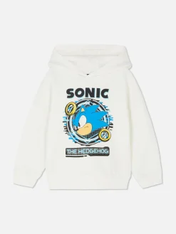 Sweats À Capuche Et Sweat-Shirts|Primark Sweat à Capuche Graphique Sonic Le Hérisson Écru