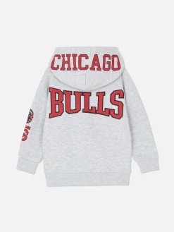 Sweats À Capuche Et Sweat-Shirts|Primark Sweat à Capuche Graphique NBA Chicago Bulls Gris chiné