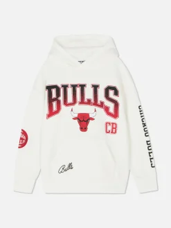 Sweats À Capuche Et Sweat-Shirts|Primark Sweat à Capuche Graphique NBA Chicago Bulls Écru