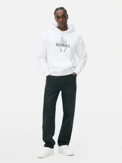 Beetlejuice|Tout Halloween|Primark Sweat à Capuche Graphique Personnage Beetlejuice Blanc