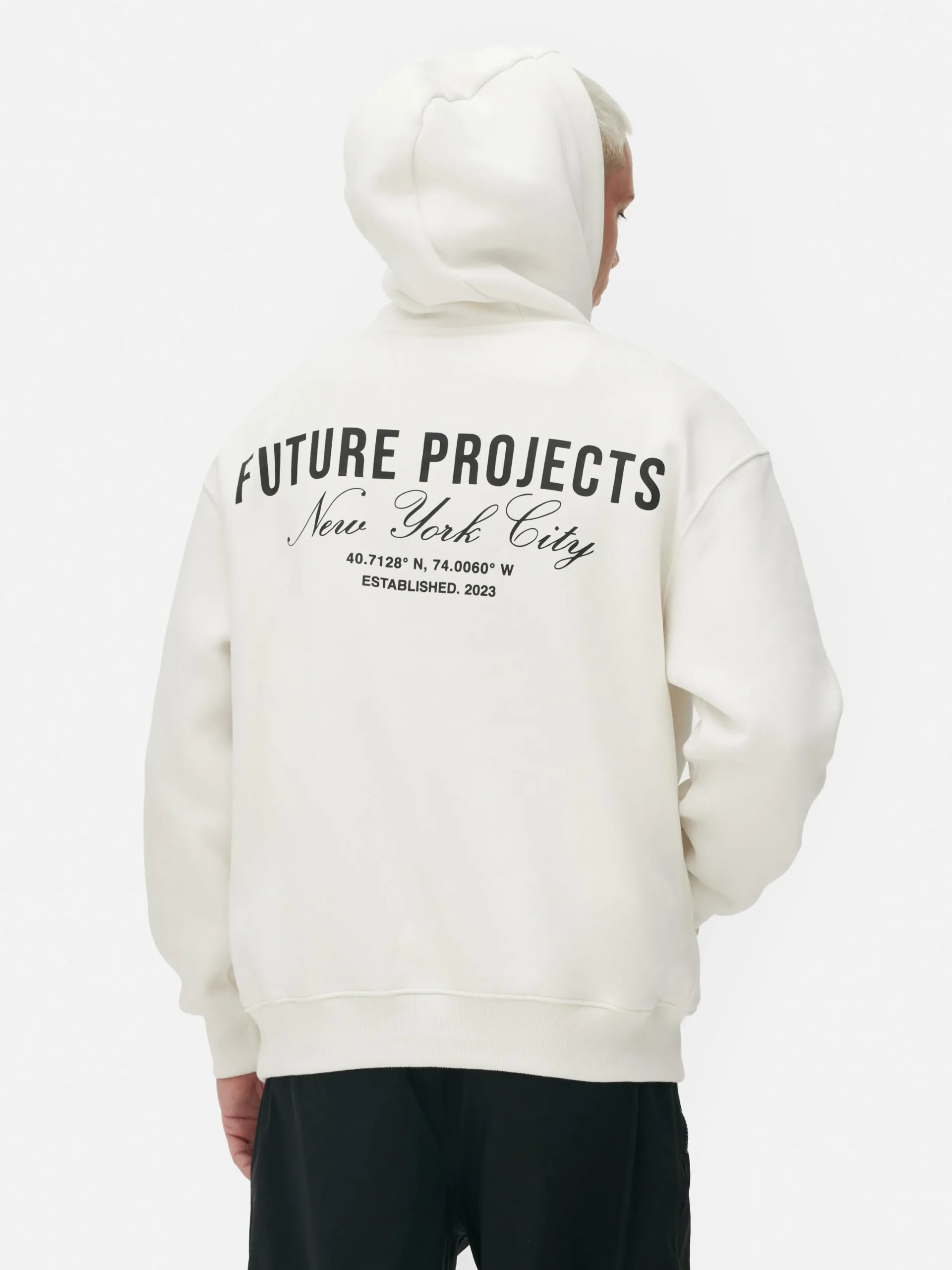 Sweats À Capuche Et Sweat-Shirts|Primark Sweat à Capuche Graphique Future Projects Écru