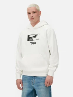 T-Shirts Et Sweat-Shirts À Motifs|Sweats À Capuche Et Sweat-Shirts|Primark Sweat à Capuche Graphique Tupac Écru