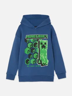 Sweats À Capuche Et Sweat-Shirts|Primark Sweat à Capuche Minecraft Creeper Bleu