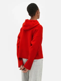 Sweats À Capuche Et Sweat-Shirts|Pulls Et Gilets|Primark Sweat à Capuche Tricoté à Message Rouge