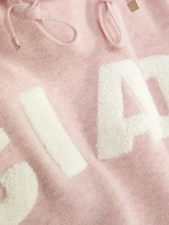 Sweats À Capuche Et Sweat-Shirts|Pulls Et Gilets|Primark Sweat à Capuche Tricoté à Message Rose poudré