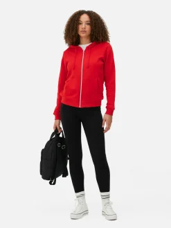 Sweats À Capuche Et Sweat-Shirts|Primark Sweat à Capuche Zippé Essential Rouge