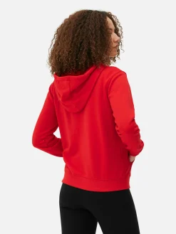 Sweats À Capuche Et Sweat-Shirts|Primark Sweat à Capuche Zippé Essential Rouge