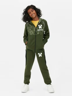 Sweats À Capuche Et Sweat-Shirts|Primark Sweat à Capuche Zippé Minecraft Kaki