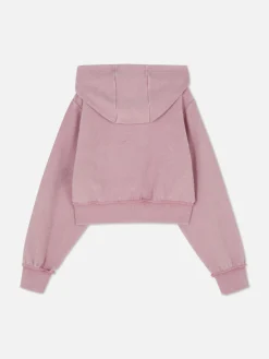 Sweats À Capuche Et Sweat-Shirts|Primark Sweat Côtelé Zippé à Capuche Rose