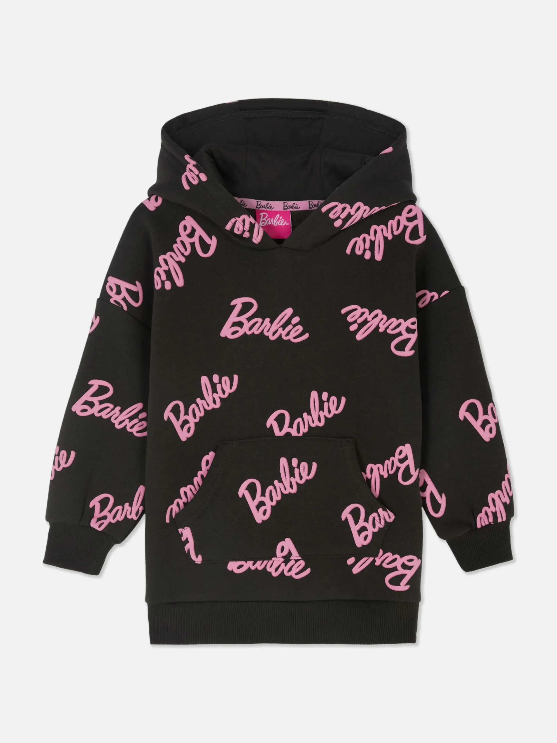 Sweats À Capuche Et Sweat-Shirts|Primark Sweat Long à Capuche Barbie Anthracite