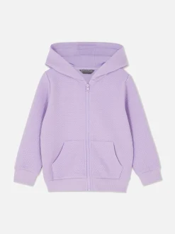 Sweats À Capuche Et Sweat-Shirts|Primark Sweat Texturé à Capuche Zippé Lilas