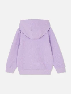 Sweats À Capuche Et Sweat-Shirts|Primark Sweat Texturé à Capuche Zippé Lilas