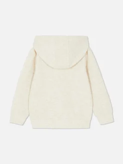 Sweats À Capuche Et Sweat-Shirts|Primark Sweat Texturé à Capuche Zippé Écru
