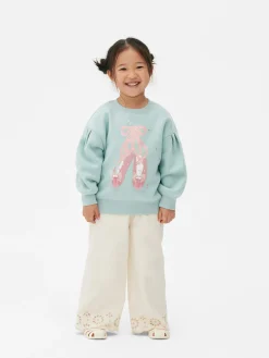 Sweats À Capuche Et Sweat-Shirts|Primark Sweat-shirt à Appliqué Ballerines Vert