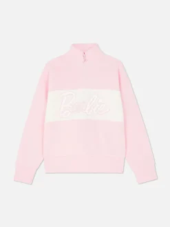 Sweats À Capuche Et Sweat-Shirts|Primark Sweat-shirt à Col Cheminée Barbie à Coordonner Rose