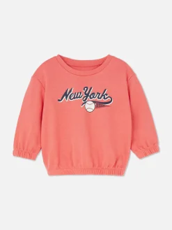 Pulls Et Gilets|Primark Sweat-shirt à Col Ras-du-cou Rouge