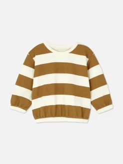 Pulls Et Gilets|Primark Sweat-shirt à Col Ras-du-cou Jaune moutarde