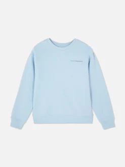 Sweats À Capuche Et Sweat-Shirts|Primark Sweat-shirt à Col Ras-du-cou Bleu