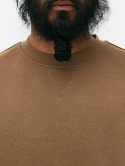 Sweats À Capuche Et Sweat-Shirts|Primark Sweat-shirt à Col Ras-du-cou Marron clair