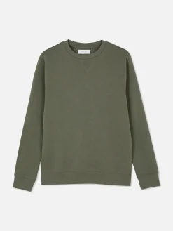 Sweats À Capuche Et Sweat-Shirts|Primark Sweat-shirt à Col Ras-du-cou Kaki