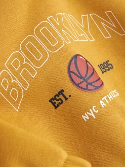 Pulls Et Gilets|Primark Sweat-shirt à Col Ras-du-cou Jaune foncé