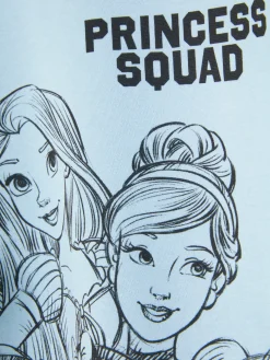 Sweats À Capuche Et Sweat-Shirts|Primark Sweat-shirt à Col Ras-du-cou Disney Princesses Bleu clair