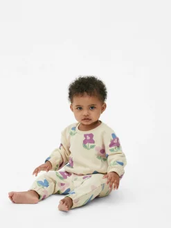 Pulls Et Gilets|Primark Sweat-shirt à Col Ras-du-cou à Coordonner Écru