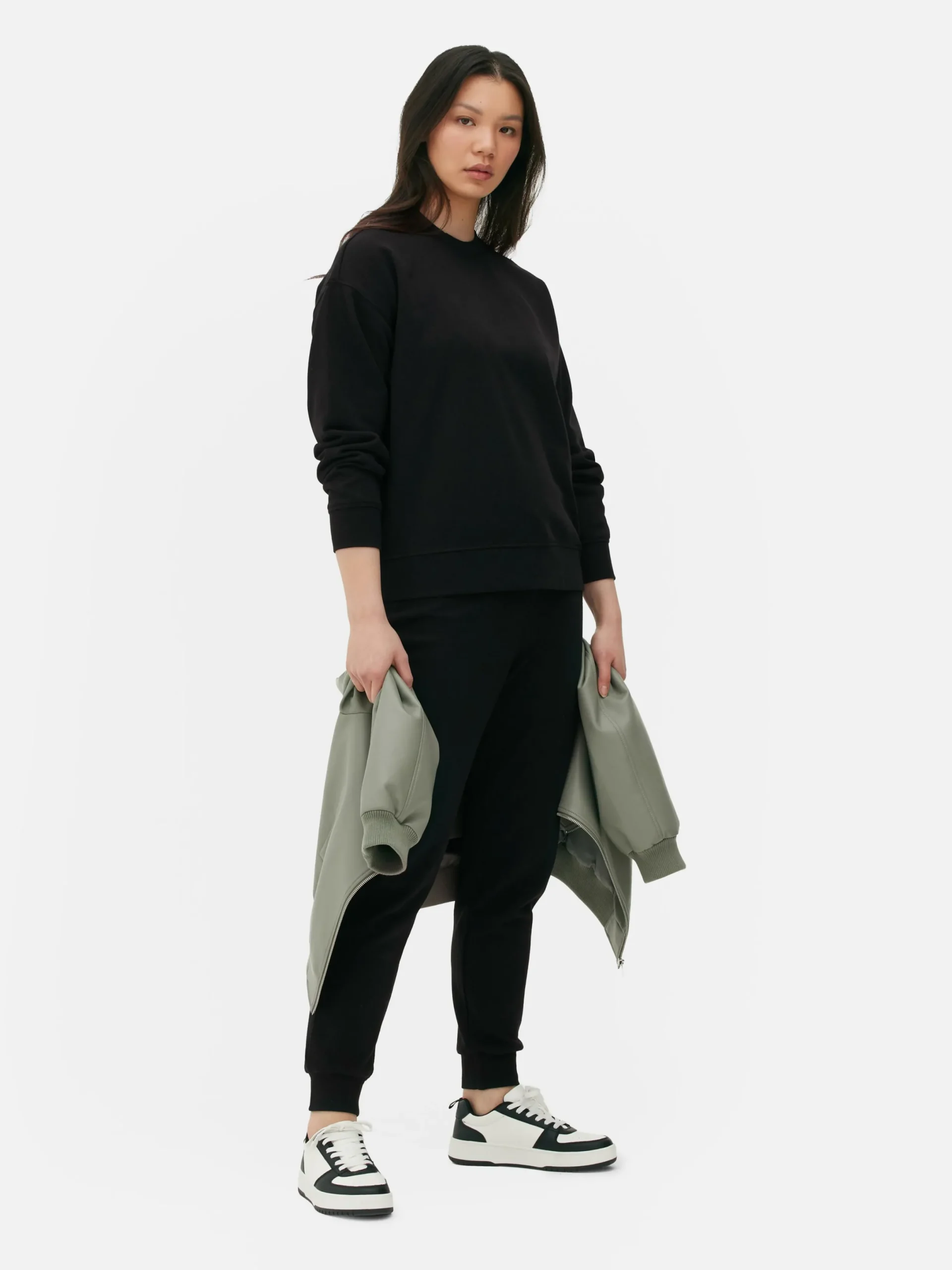 Sweats À Capuche Et Sweat-Shirts|Primark Sweat-shirt à Col Rond Noir