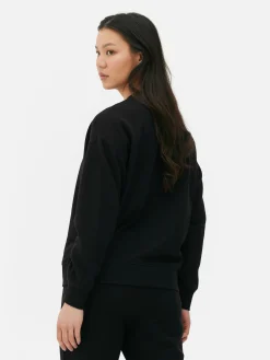 Sweats À Capuche Et Sweat-Shirts|Primark Sweat-shirt à Col Rond Noir