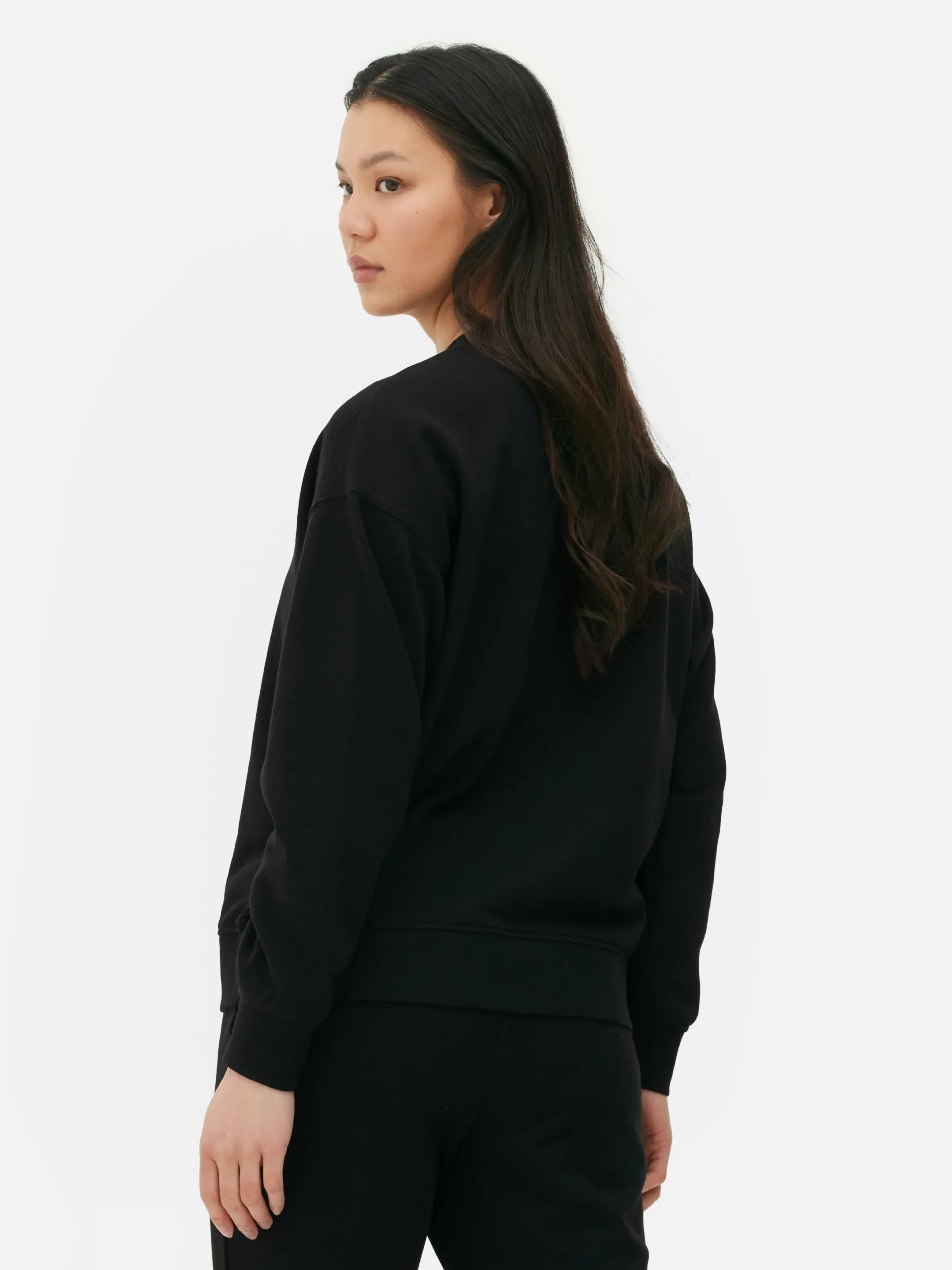 Sweats À Capuche Et Sweat-Shirts|Primark Sweat-shirt à Col Rond Noir