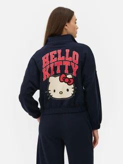 Sweats À Capuche Et Sweat-Shirts|Primark Sweat-shirt à Col Zippé Hello Kitty Bleu marine
