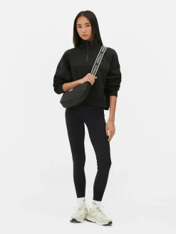 Vêtements De Sport|Primark Sweat-shirt à Col Zippé Kappa X Noir