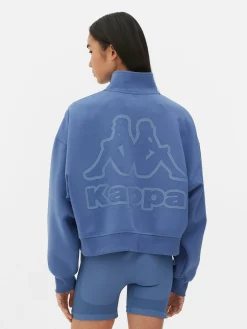 Vêtements De Sport|Primark Sweat-shirt à Col Zippé Kappa X Bleu