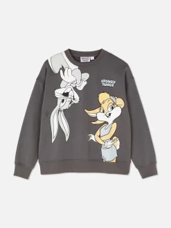 Sweats À Capuche Et Sweat-Shirts|Primark Sweat-shirt à Coordonner Looney Tunes Bugs Bunny Anthracite